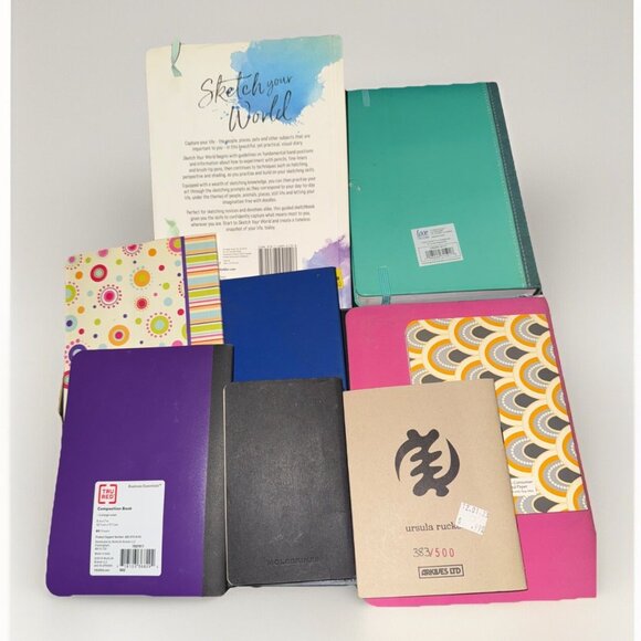 Lot of 9 Pre owned Journals and Notepads In Good Condition - Picture 2 of 10